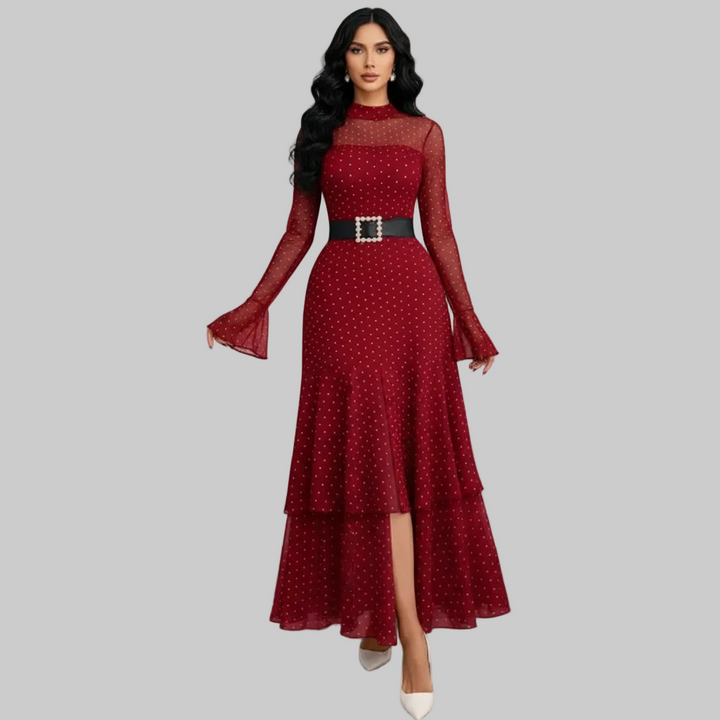 Elegant Slit Evening Gown