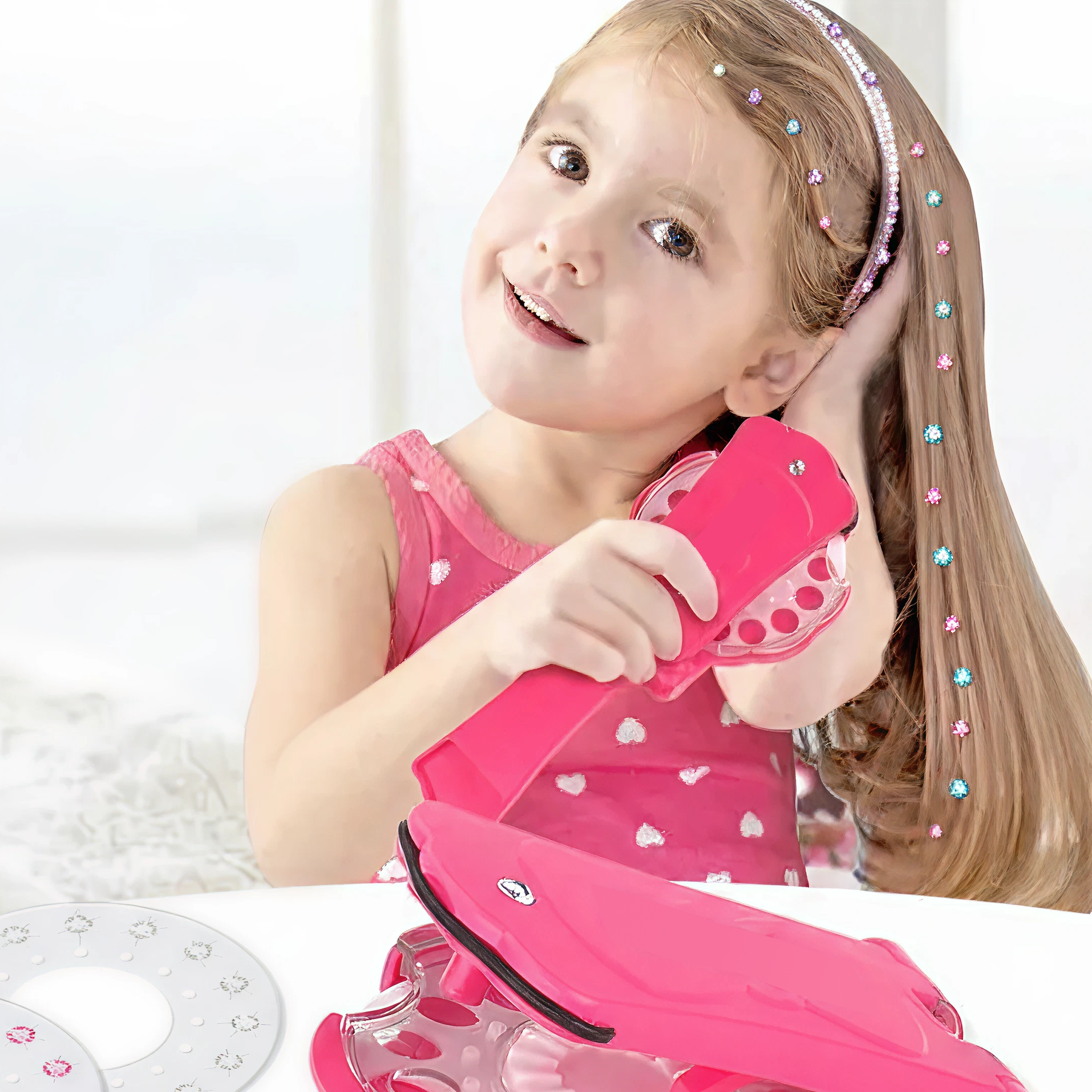 diamond and pearl hair accessories