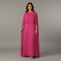 Traditional Chiffon Dress - detail view