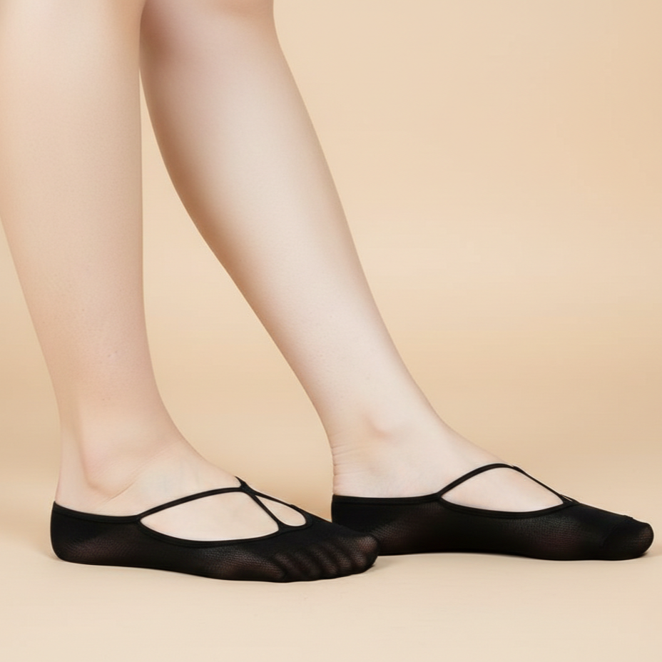 Everyday Invisible Flat Socks - detail view