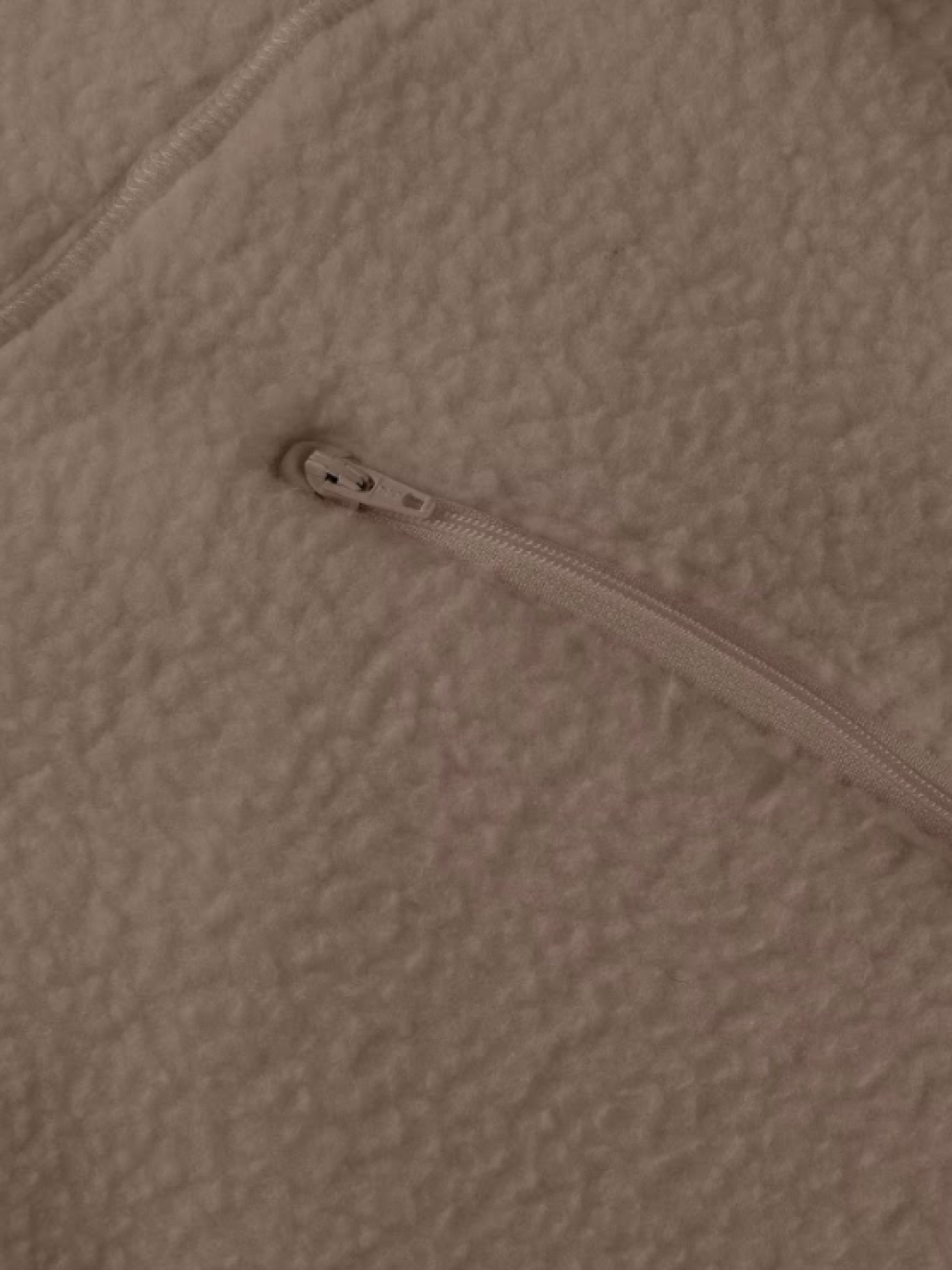 fleece sweatshirt brown