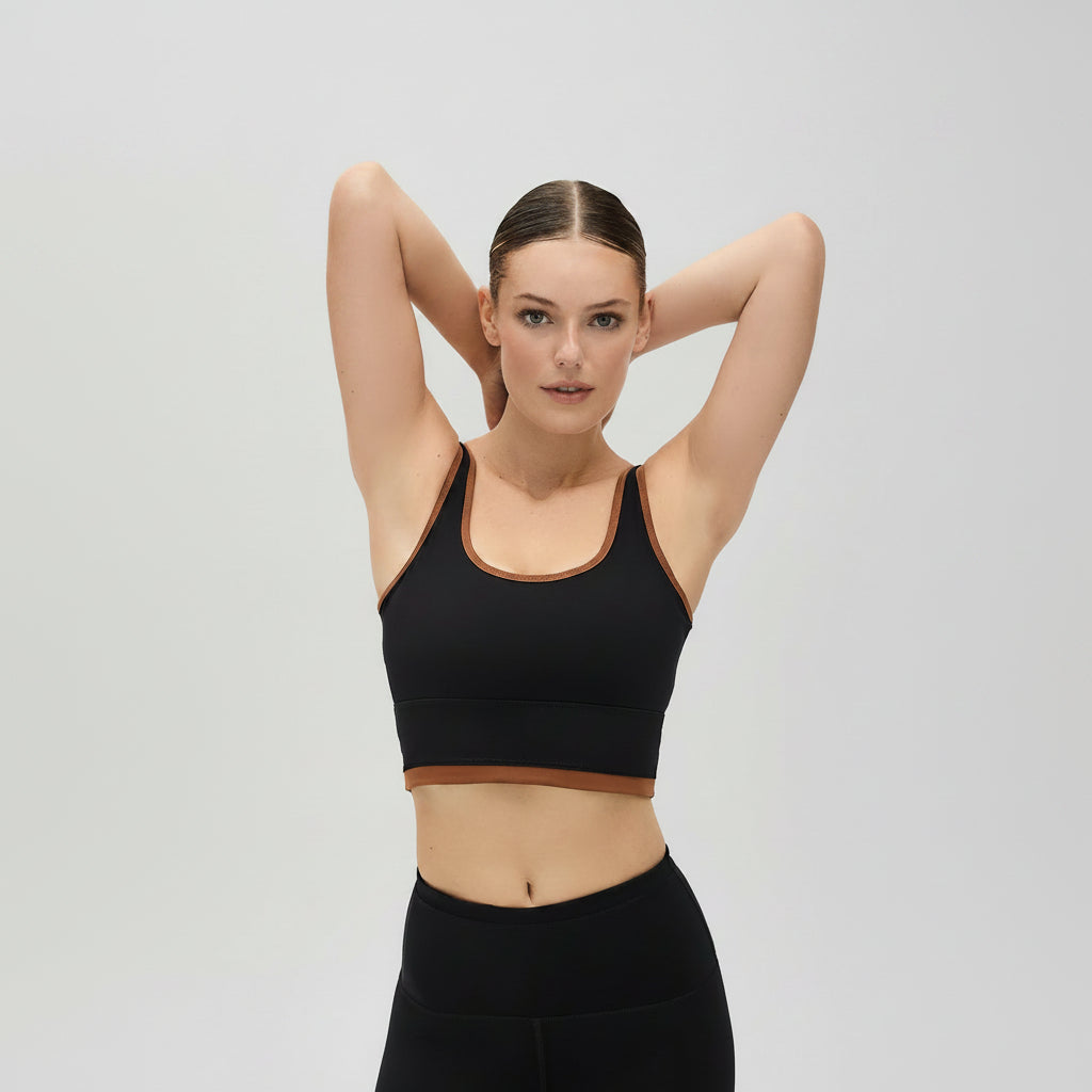 Lisse Bra Chestnut/Black