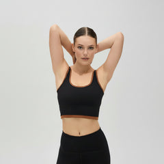 Lisse Bra Chestnut/Black