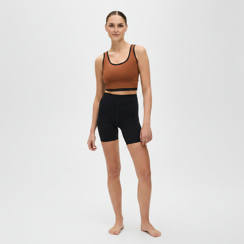 Lisse Bra Chestnut/Black