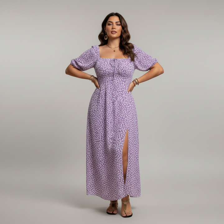 Ditsy Plus Floral Maxi for Women - detail view