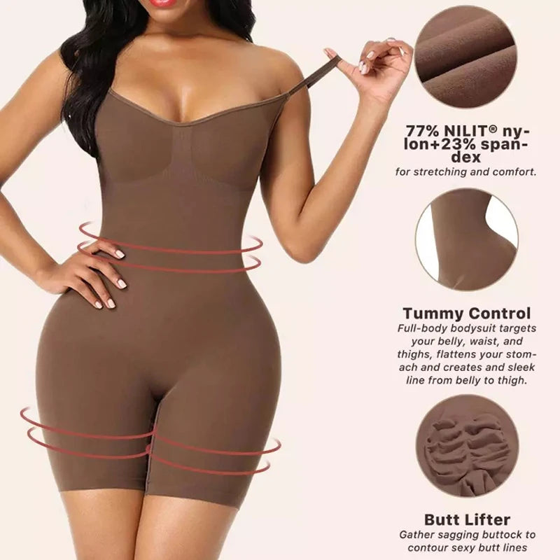 seamless shaping bodysuit