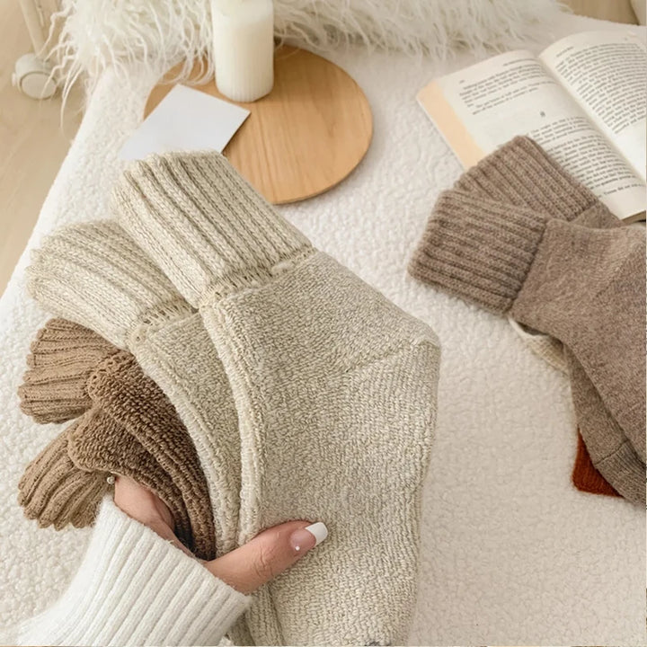 women's plush socks
