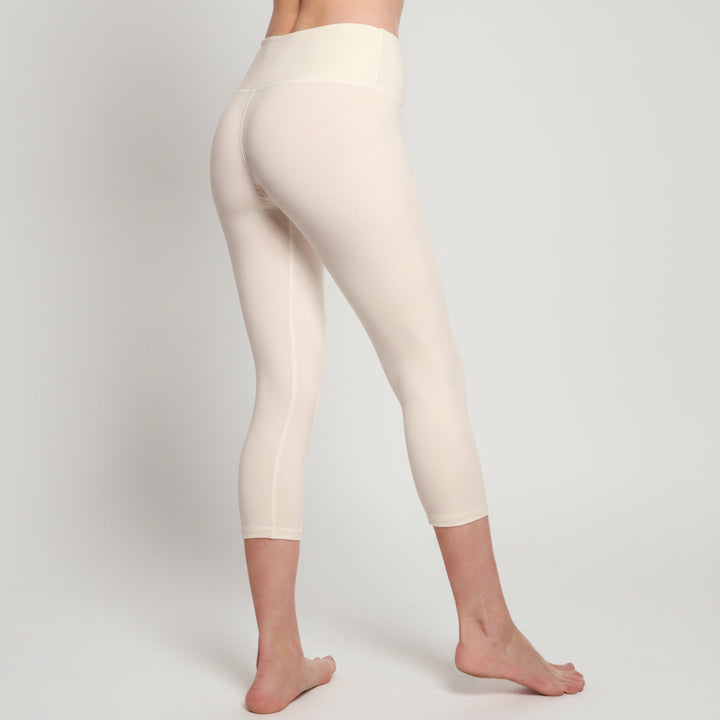 Women's Bamboo Viscose/Cotton Capri Style Leggings
