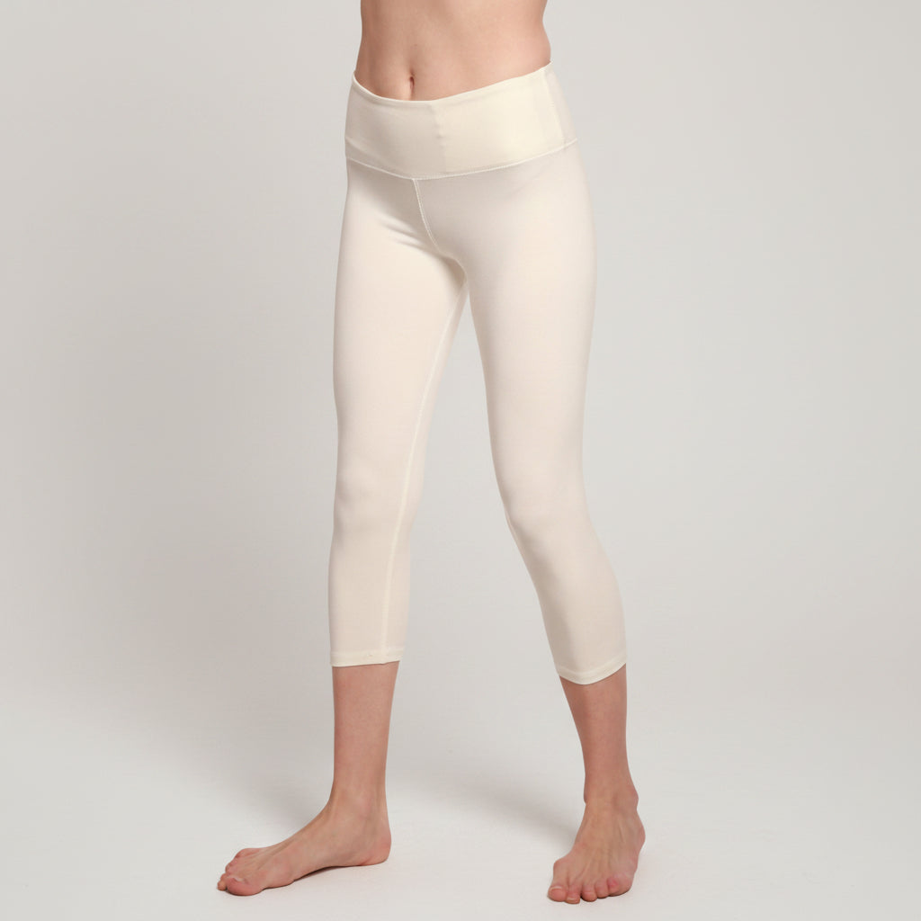 Women's Bamboo Viscose/Cotton Capri Style Leggings