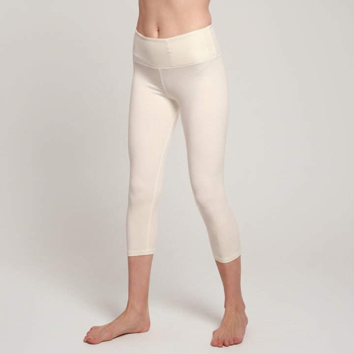 Women's Bamboo Viscose/Cotton Capri Style Leggings